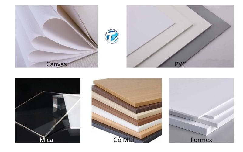 Một số chất liệu in tranh 3D phòng khách đẹp